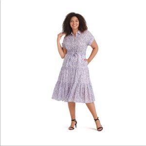 Lauren Ralph Lauren ditsy floral shirt dress